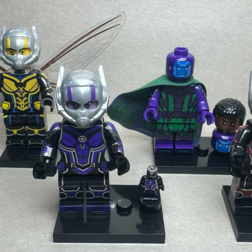 Custom Printed MOC Marvel Ant-Man & The Wasp Quantumania Minifigures 4 Pack